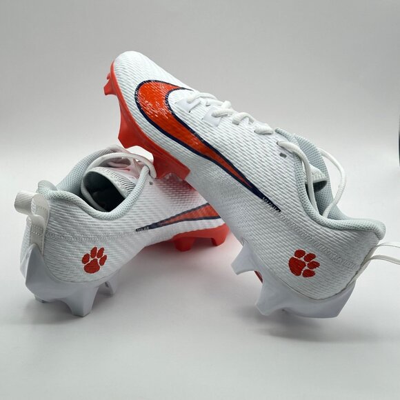 Nike Vapor Edge Speed 360 Clemson Tiger PE Football Cleats FJ5750-104 Size 10.5 - Picture 5 of 9